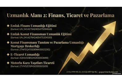 Finans, Ticaret ve Pazarlama Alanındaki Uzmanlıklarımız